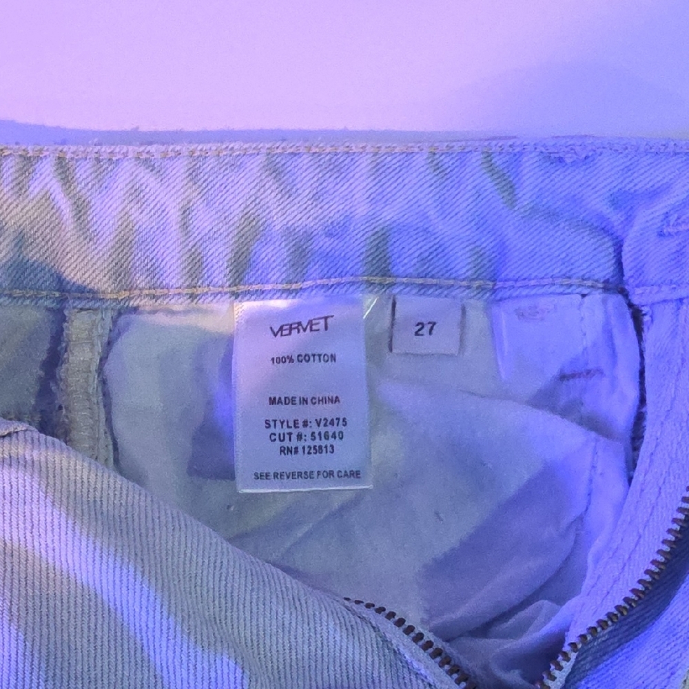 Vervet Los Angeles Bootcut Leg Women's Jeans Size 27 - Picture 3 of 6
